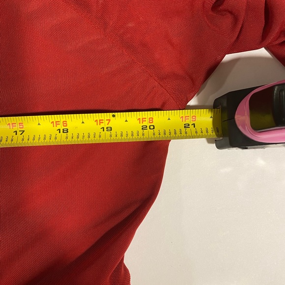 Torrid Dark Red‎ Burnt Orange Mesh Peasant Babydoll Top Size 2 - Picture 8 of 8